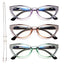 EYEURL Cat Eye Reading Glasses for Women - Blue Light Blocking 3 Pack Ladies Fashion Readers with Flexible Spring Hinges, Anti-Glare&UV Rays +1.50 Eyeglasses