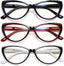 3-Pack Cat-Eye Blue Light Reading Glasses for Women — product image 1 of 8