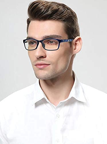 EYEURL Reading Glasses Womens Blue Light Blocking - 2 Pairs Ladies Computer Readers +1.25 Lightweight Colorful Eyeglass