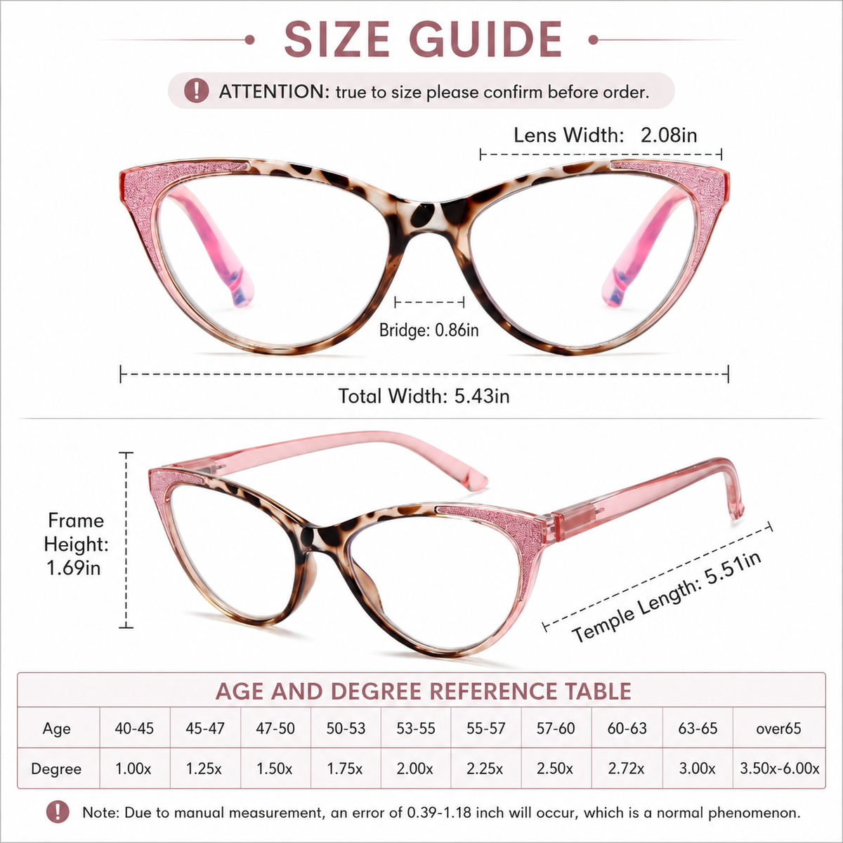 Fashion Cat-Eye Blue-Light Readers for Women - product photo 4