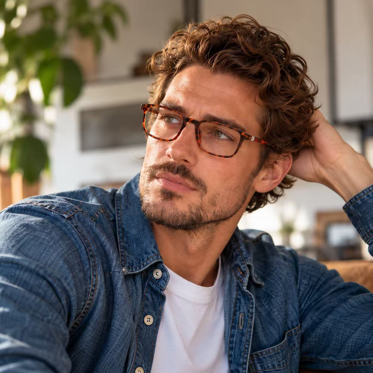 Classic Blue-Light Readers for Men & Women – Black & Leopard