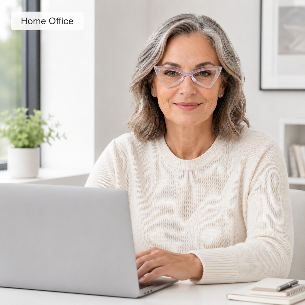 EYEURL Blue Light Blocking Cat Eye Reading Glasses for Women – 3 Pack Oversized Computer Readers with Spring Hinges, Anti-UV and Anti Eyestrain Eyeglasses