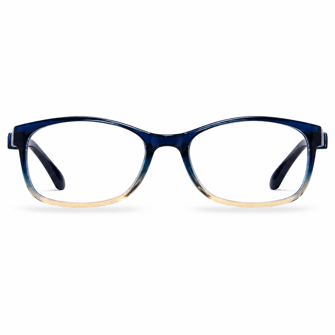 2-Pack Classic Blue-Light Readers for Men & Women – Blue & Clear