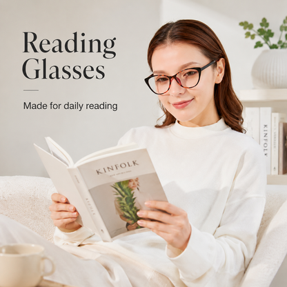 EYEURL Cat Eye Reading Glasses for Women – 5 Pack Blue Light Blocking Fashion Readers with Spring Hinges, Stylish Eyewear for Work and Daily Use