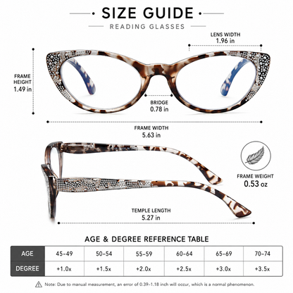 EYEURL Cat Eye Reading Glasses for Women – 3 Pack Blue Light Blocking Fashion Computer Readers with Spring Hinges, Anti-Glare Stylish Eyewear for Work and Daily Use