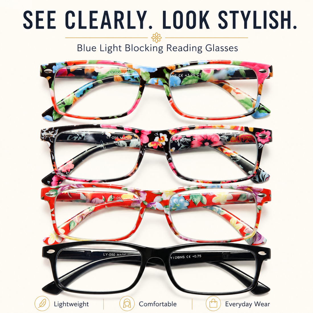 Fashion Blue-Light Readers for Women - product photo 1