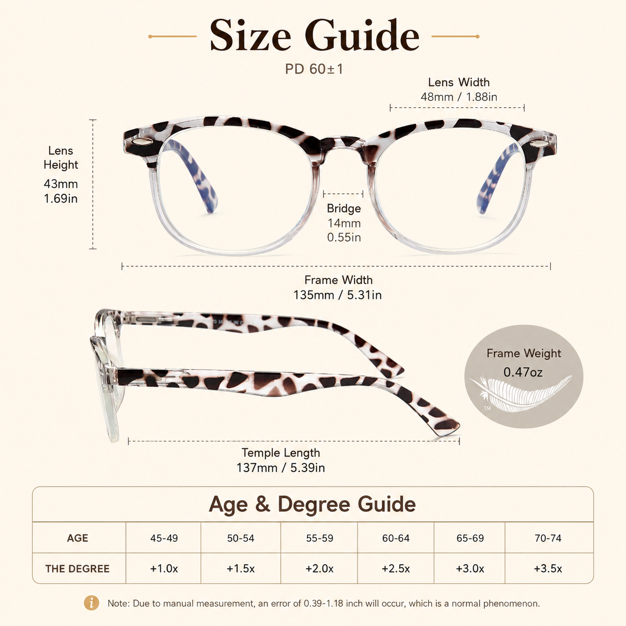EYEURL 4 Pack Round Reading Glasses for Women and Men Blue Light Blocking Readers, Plastic Computer Glasses with Spring Hinges, 2.50 Eyeglasses Anti Glare&UV Rays, Black/Tortoise/Blue/Red Tortoise