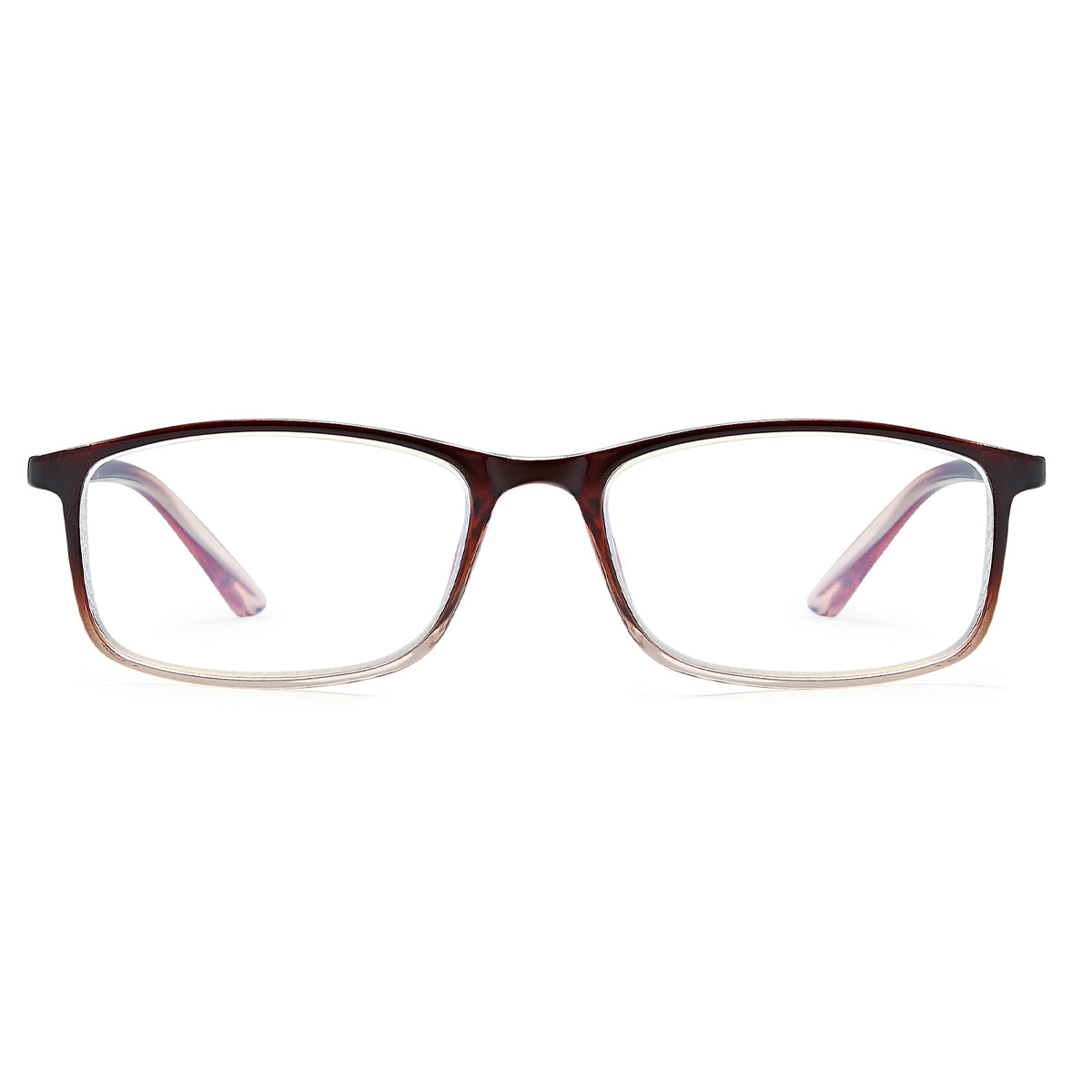 Classic Blue-Light Readers for Men & Women – Black & Tea