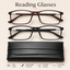 High-Quality Professional Readers for Men & Women – Blue Light Blocking Computer Glasses with Durable Spring Hinges, Anti Glare UV Filter
