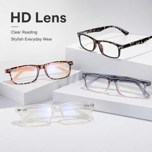 Stylish Reading Glasses for Women – Blue Light Blocking Readers, Fashion Eyeglasses Cheaters for Everyday Comfort