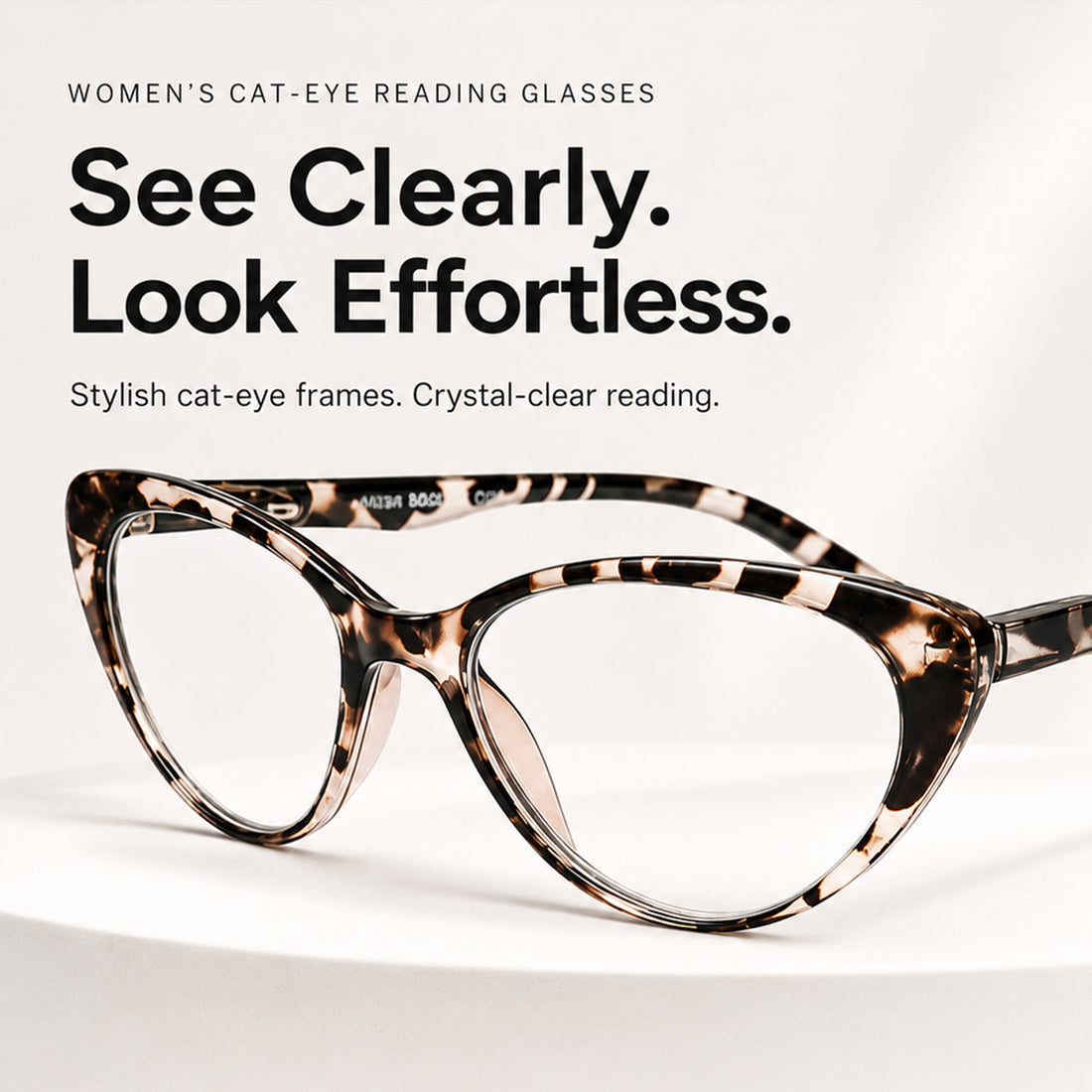 4-Pack Cat-Eye Blue-Light Readers for Women – Tortoise - product photo 4