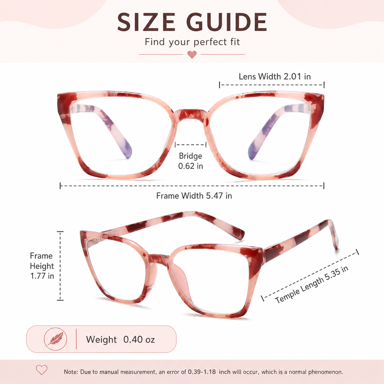 EYEURL 4-Pack Cat Eye Reading Glasses for Women – Fashion Blue Light Blocking Readers, Comfortable Ladies Computer Eyeglasses for Everyday Use Secondary image