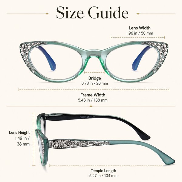 EYEURL Cat Eye Reading Glasses for Women Blue Light Blocking 3 Pack Ladies Computer Readers with Spring Hinge Lightweight Eyeglasses Anti Eyestrain 2.75