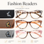 Cat Eye Reading Glasses for Women, Blue Light Blocking Fashion Readers, Anti Glare UV Protection Eyewear
