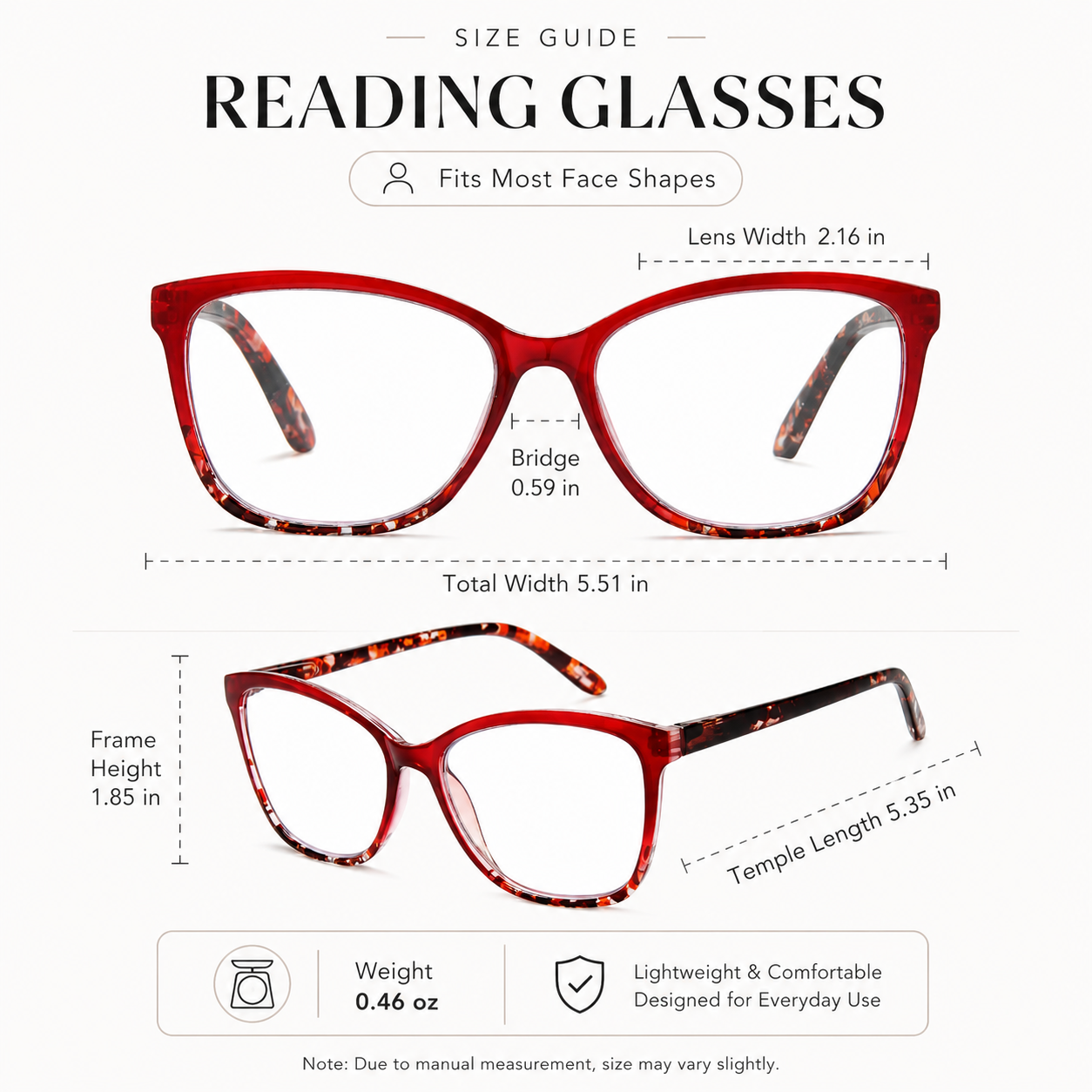 EYEURL Reading Glasses for Women,4-Pack Ultra-Light Slim Frames Blue Light Glasses,Spring Hinge Fashion Pattern Print Blue Light Readers for Women(Multicolor, 1.0x)
