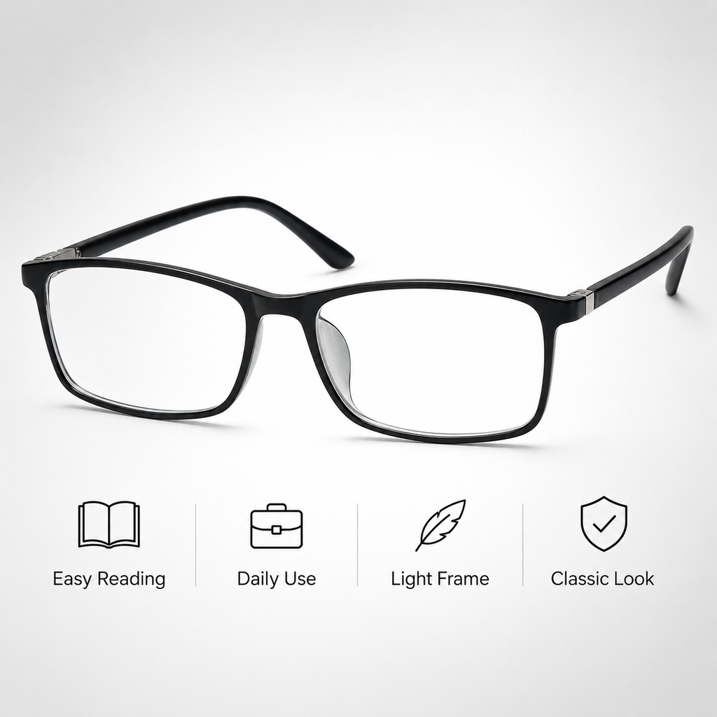 Comfort Fit Professional Reading Glasses – Blue Light Blocking Computer Readers for Men and Women, Spring Hinges & Eye Protection