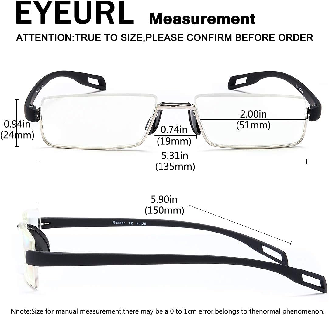 Classic Blue-Light Readers for Men & Women – Black - product photo 2