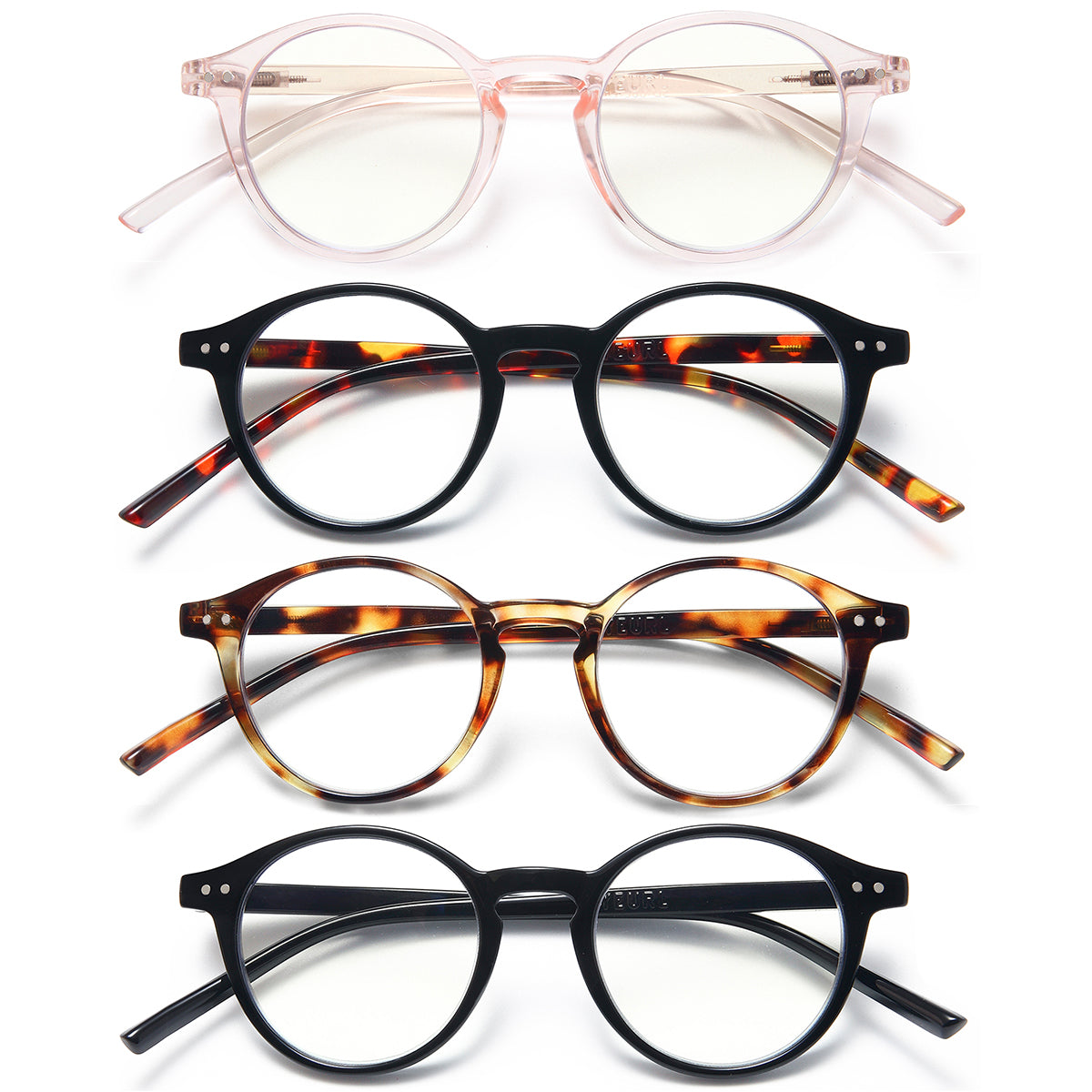 4-Pack TR90 Neck-Hanging Readers for Men & Women – RD007-D04 - product photo 8