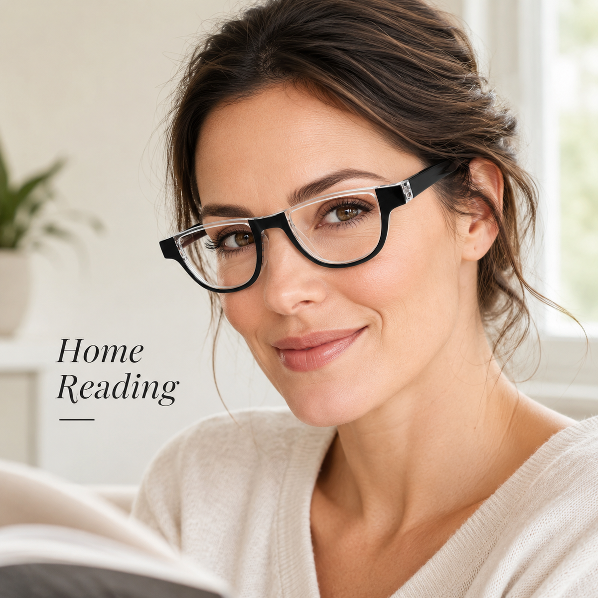 5-Pack Fashion Semi-Rimless Blue-Light Readers for Women - product photo 3