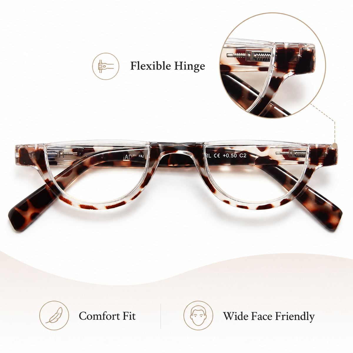5-Pack Full-Rim Blue-Light Readers for Women - product photo 6