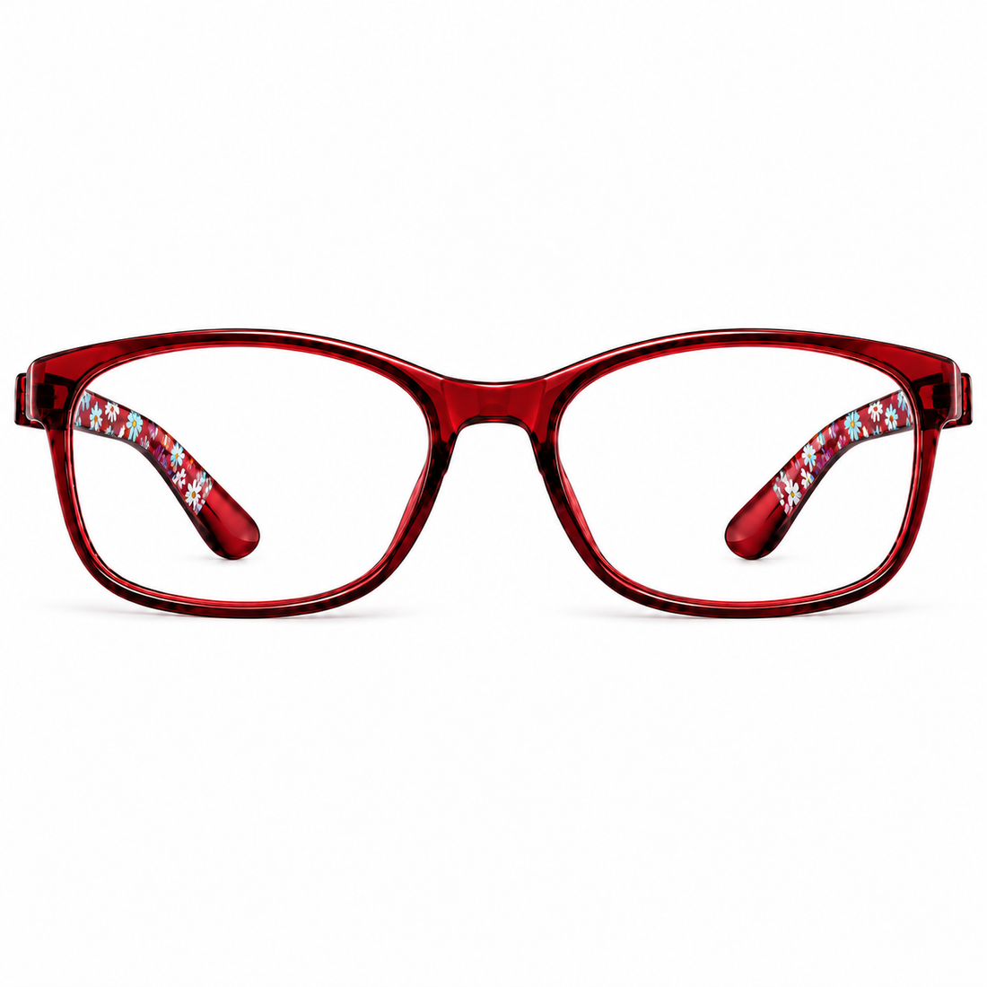 2-Pack Full-Rim Blue-Light Readers for Women – Purple & Red - product photo 1