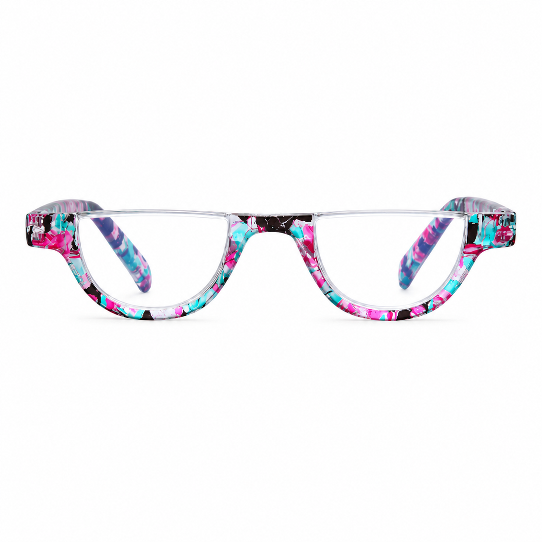 4-Pack Semi-Rimless Blue-Light Readers for Women