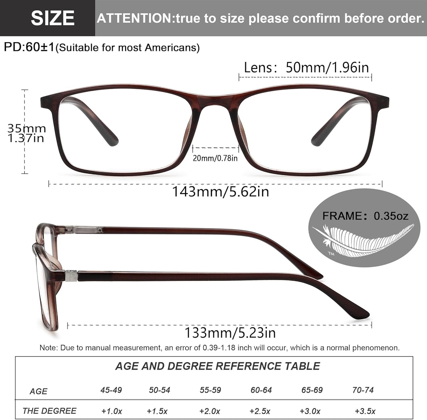 Blue Light Blocking Reading Glasses for Men & Women – Professional Computer Readers with Spring Hinges for Eye Comfort and Clarity