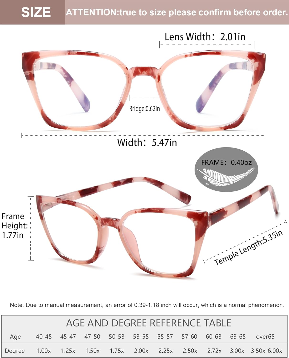 EYEURL 4-Pack Cat Eye Reading Glasses for Women – Fashion Blue Light Blocking Readers, Comfortable Ladies Computer Eyeglasses for Everyday Use