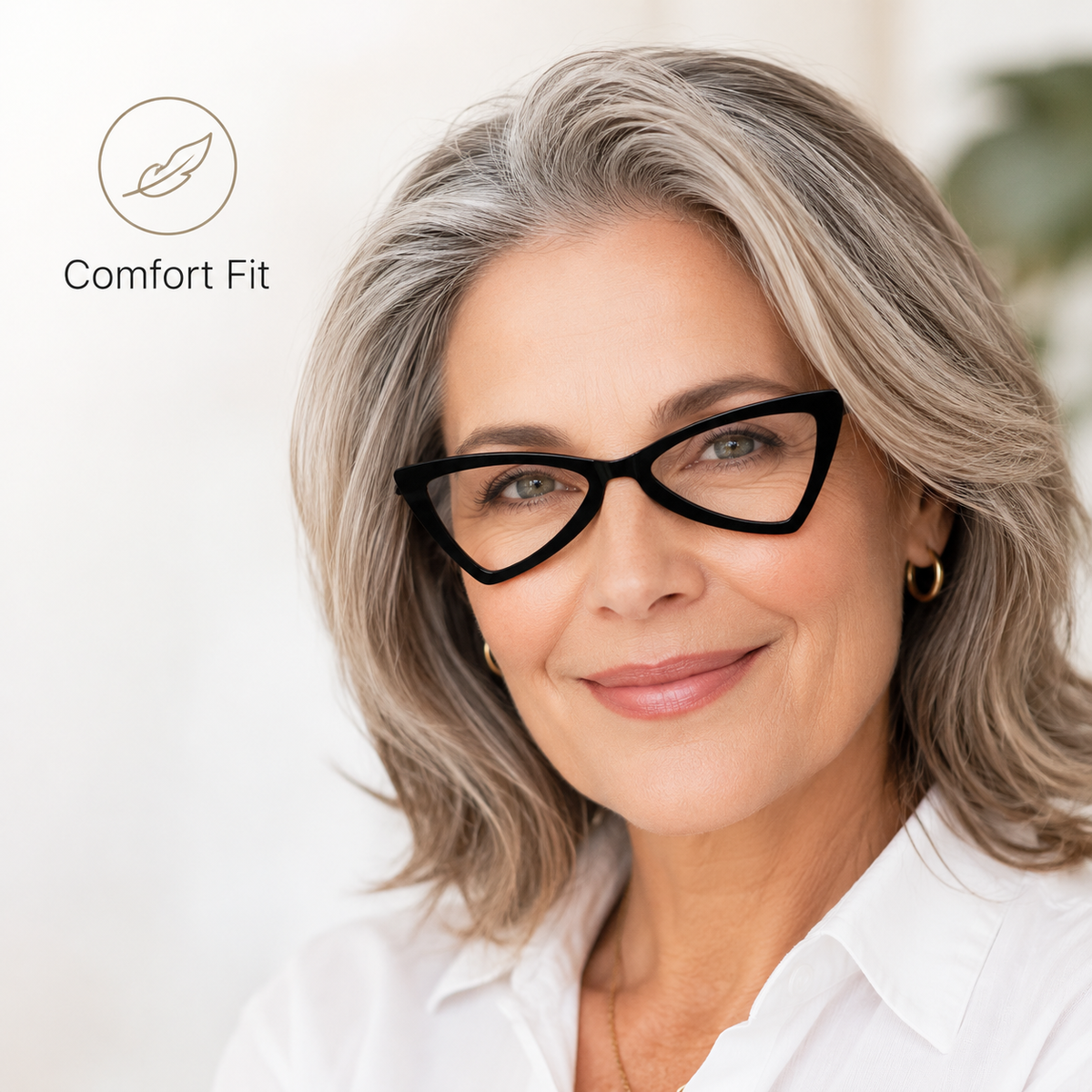 3-Pack Oversized Cat-Eye Blue-Light Readers for Women - product photo 7