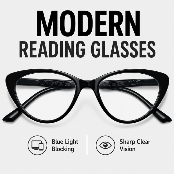 EYEURL 5 Pack Cat Eye Reading Glasses for Women – Blue Light Blocking Fashion Computer Readers with Spring Hinges, Lightweight Stylish Eyeglasses