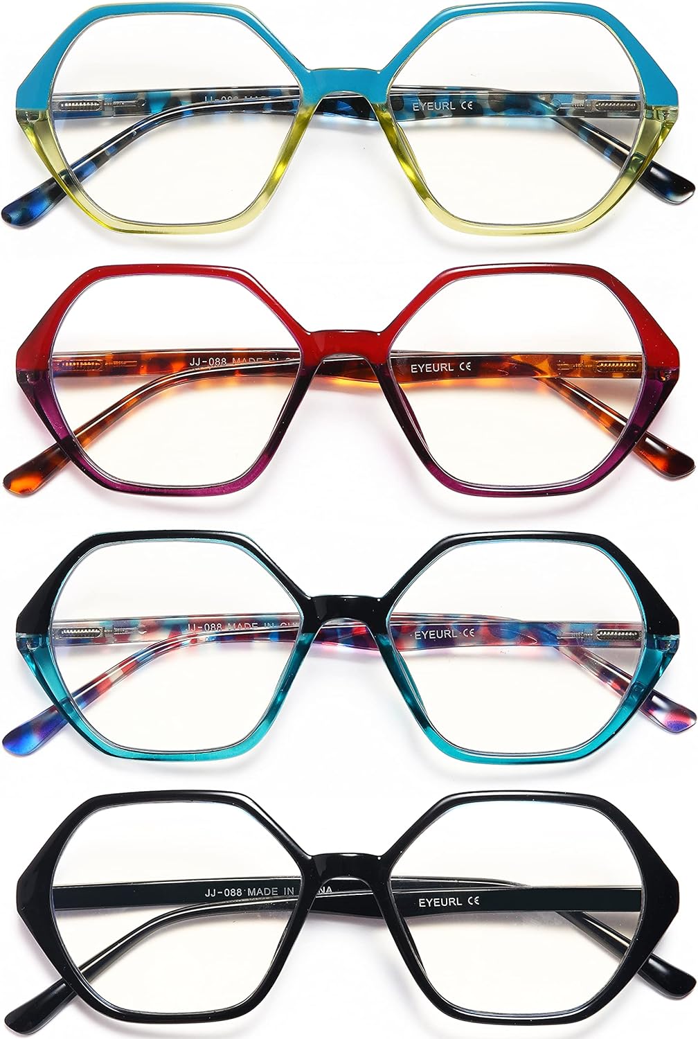4-Pack Diamond Blue-Light Readers for Men & Women - product photo 7
