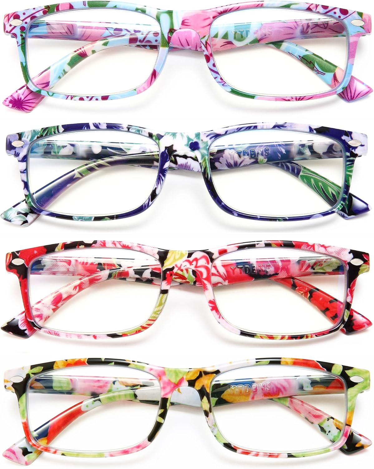 Blue Light Blocking Reading Glasses for Women – Trendy Cheaters with Stylish Frame Design, Comfortable Ladies Eyeglasses
