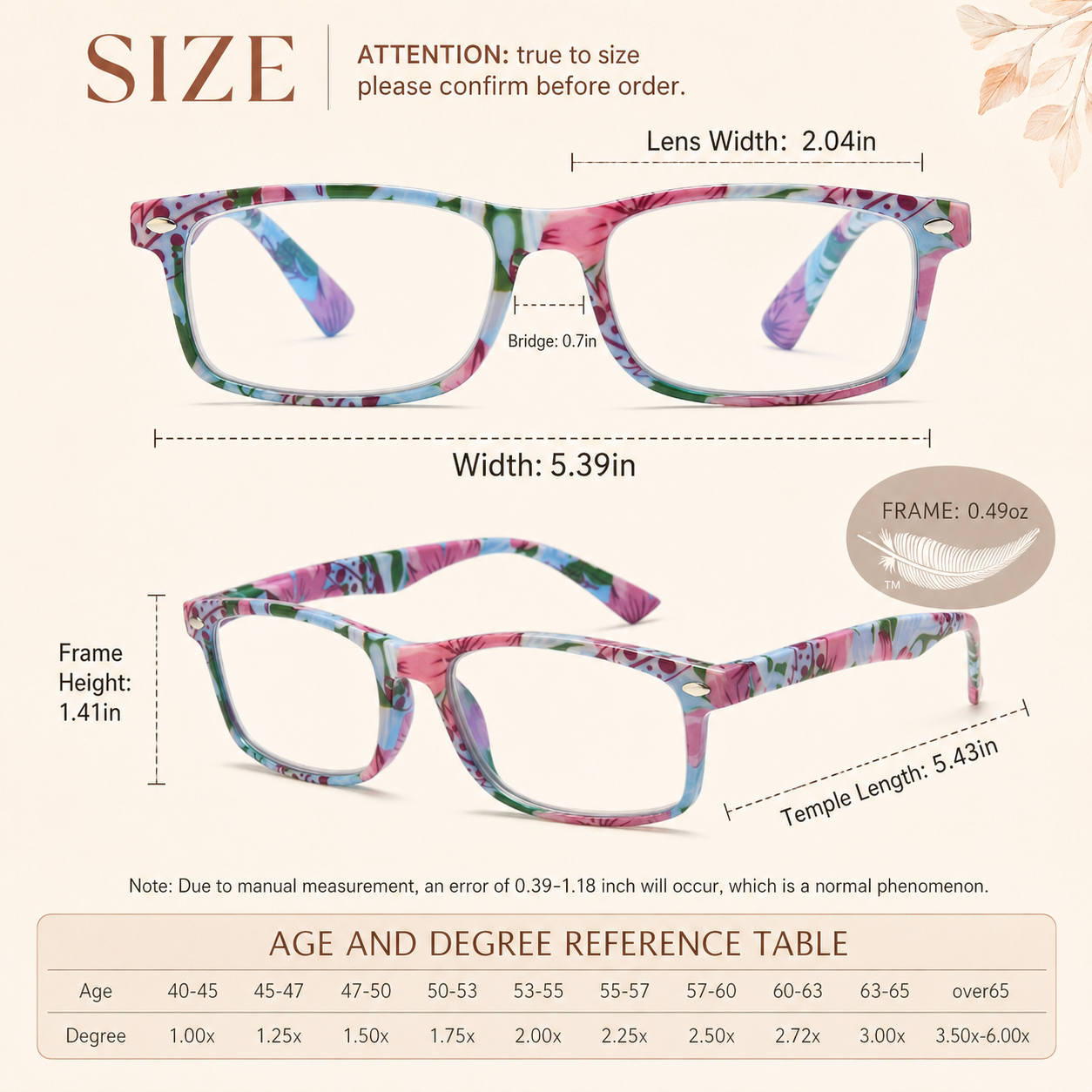 Blue Light Blocking Reading Glasses for Women – Trendy Cheaters with Stylish Frame Design, Comfortable Ladies Eyeglasses