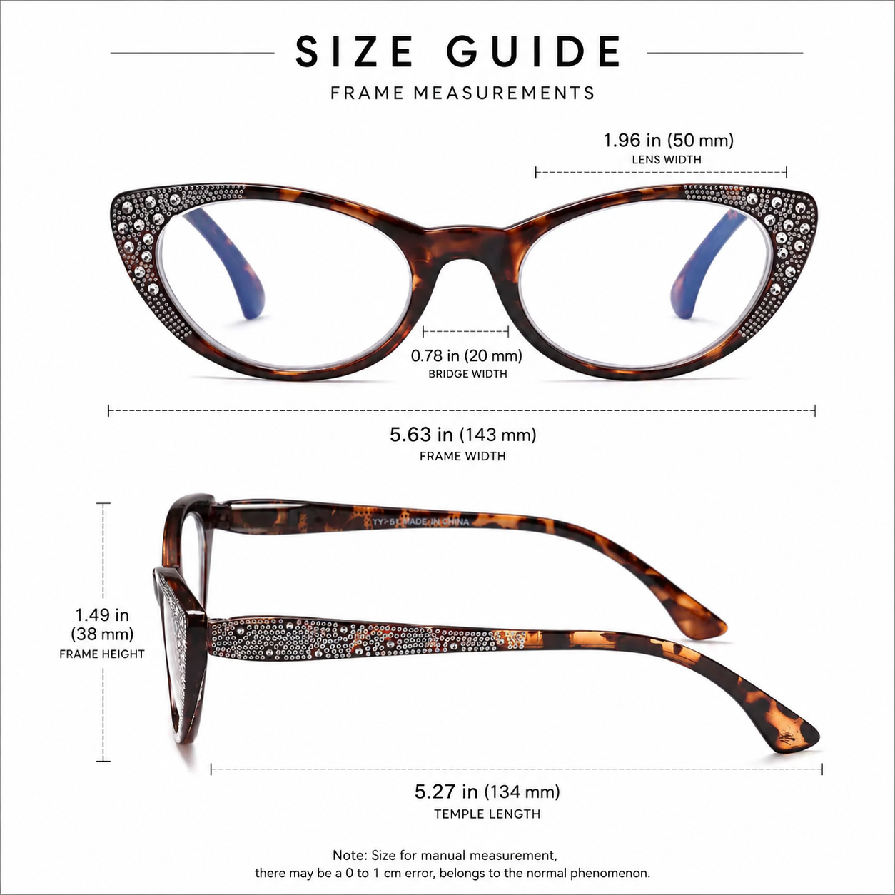 EYEURL Cat Eye Reading Glasses for Women – 3 Pack Blue Light Blocking Fashion Readers with Spring Hinges, Anti-Glare and UV Protection Eyewear