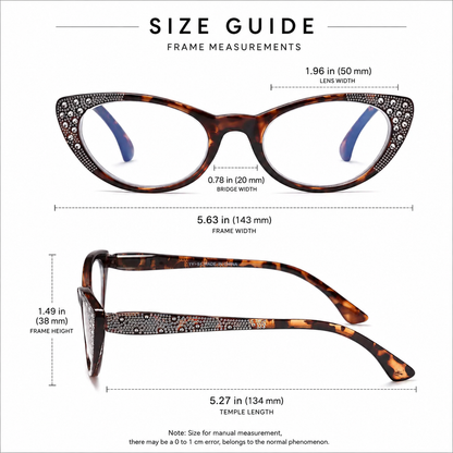 EYEURL Cat Eye Reading Glasses for Women – 3 Pack Blue Light Blocking Fashion Readers with Spring Hinges, Anti-Glare and UV Protection Eyewear
