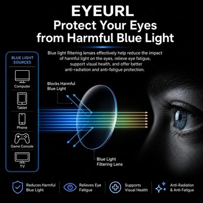 EYEURL Diamond Shaped Reading Glasses for Women – 4 Pack Blue Light Blocking Vintage Computer Readers with Spring Hinges, Anti-Glare Lightweight Eyewear