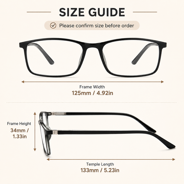 High-Quality Professional Readers for Men & Women – Blue Light Blocking Computer Glasses with Durable Spring Hinges, Anti Glare UV Filter