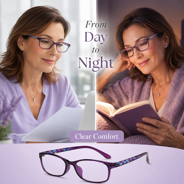 EYEURL Reading Glasses for Women-Blue Light Blocking For Women-3 Pack Computer Readers 0.0 Spring Hinge Anti UV Ray/Eye Strain/Glare Eyeglasses