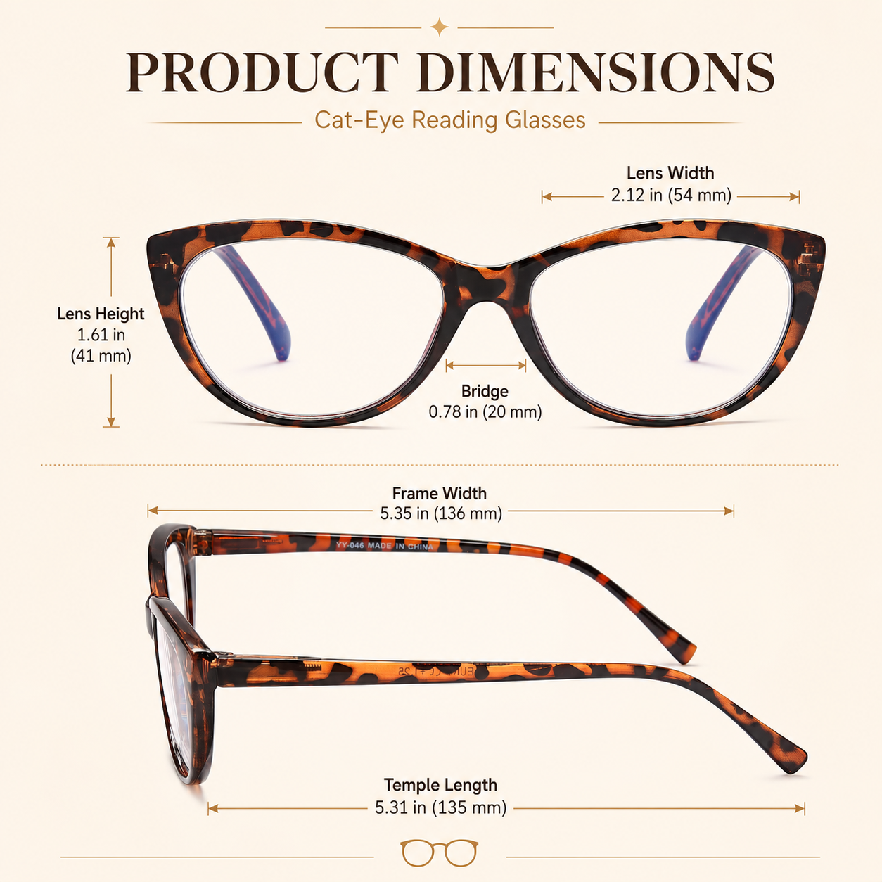 EYEURL 4 Pack Cat Eye Reading Glasses for Women – Stylish Blue Light Blocking Readers, Anti Eyestrain UV Protection Eyewear for Office and Home