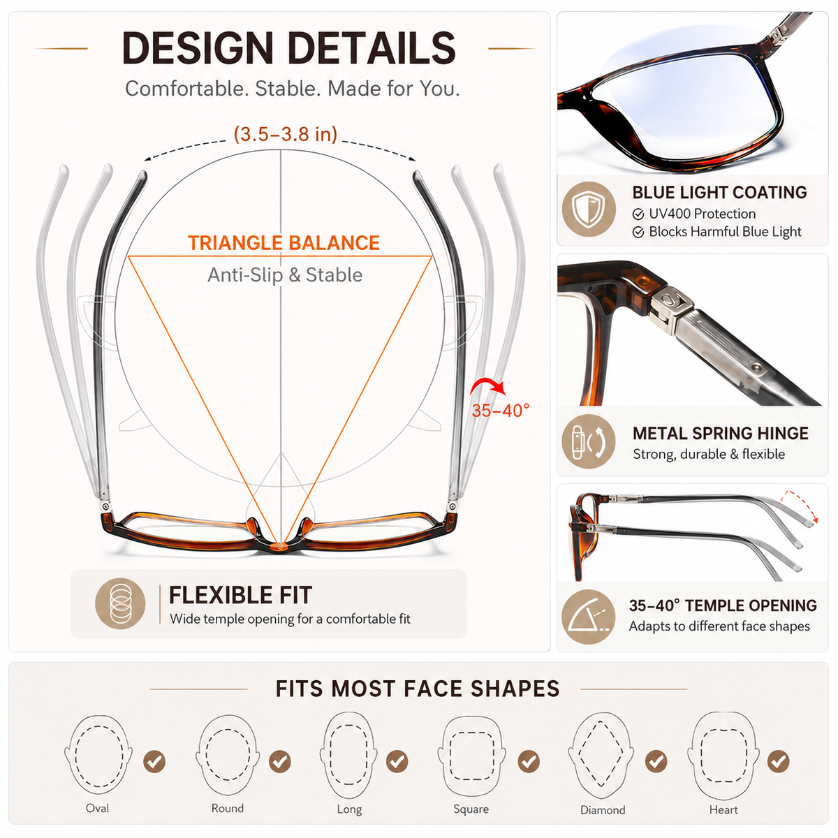 Blue-Light Readers for Men & Women - product photo 5