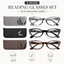 EYEURL 3-Pack Cat Eye Reading Glasses for Women – Blue Light Blocking Computer Readers with Rhinestones, Spring Hinges & UV Protection