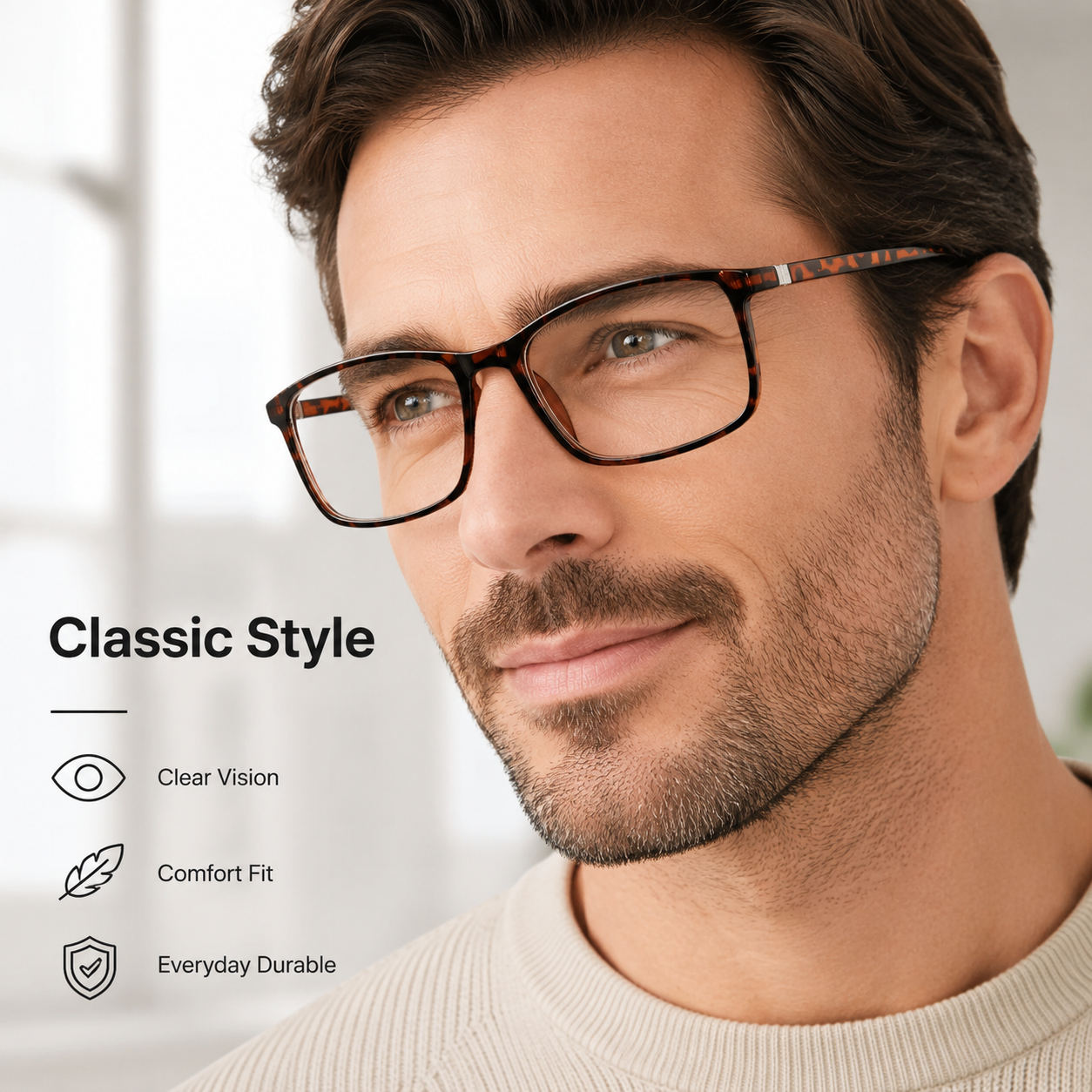 Professional Reading Glasses for Men/Women, Blue Light Blocking Computer Readers with Spring Hinges for Glare and UV Protection