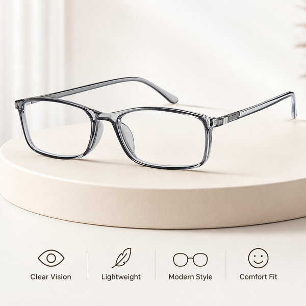 Comfort Fit Professional Reading Glasses – Blue Light Blocking Computer Readers for Men and Women, Spring Hinges & Eye Protection