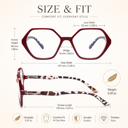 EYEURL 4 Pack Vintage Diamond Frame Reading Glasses – Blue Light Blocking Computer Readers for Women and Men, Lightweight Anti-Glare Eyeglasses with Spring Hinges