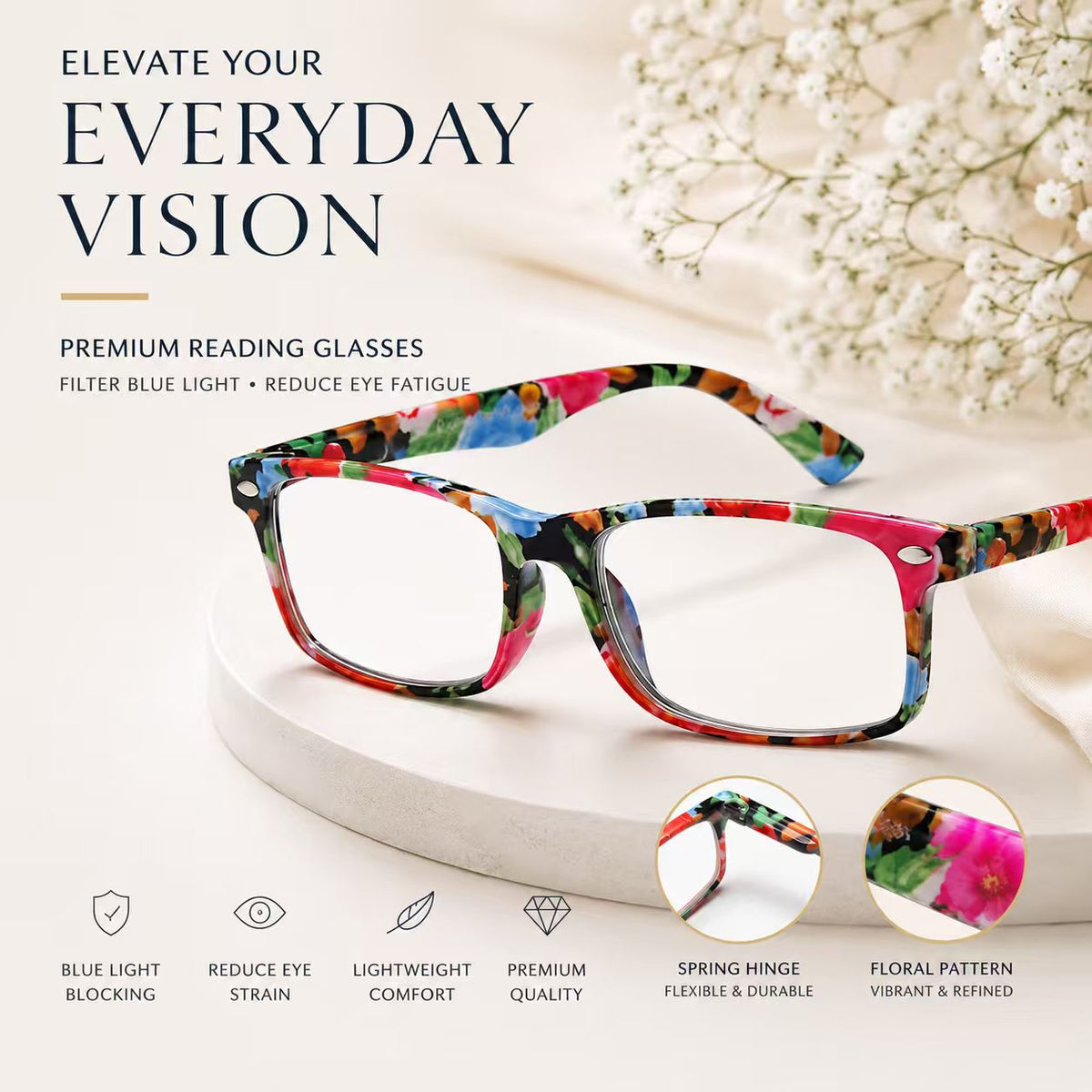 Fashion Blue-Light Readers for Women - product photo 5