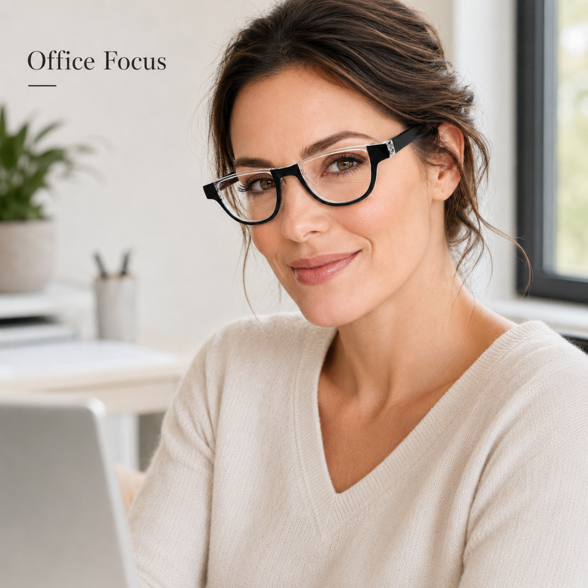 4-Pack Fashion Semi-Rimless Blue-Light Readers for Women - product photo 2
