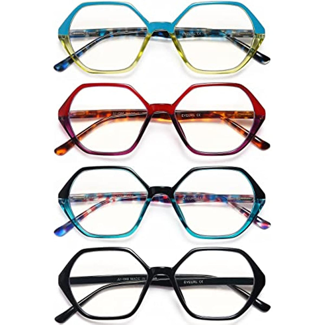 4-Pack Diamond Blue-Light Readers for Men & Women - product photo 2