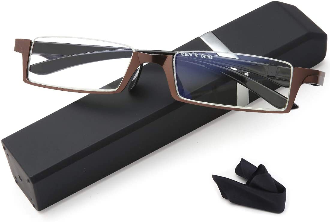 Classic Half-Moon Anti-Glare Readers for Men & Women - product photo 7