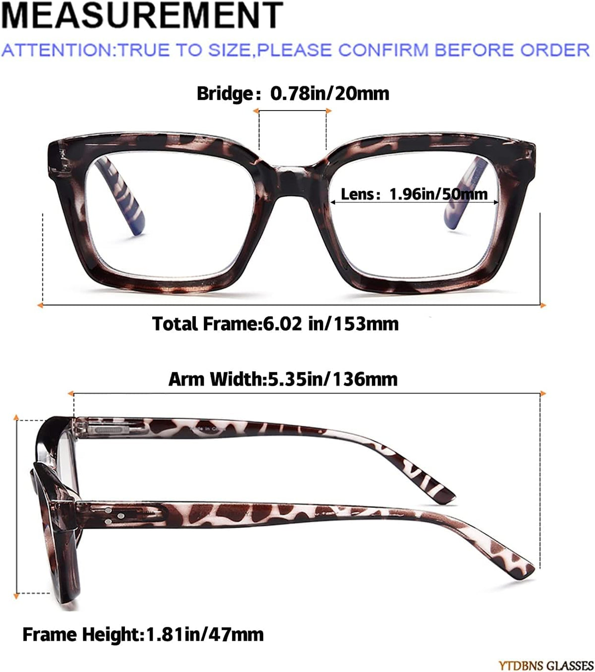 2-Pack Square Readers for Women – Purple & Tortoiseshell - product photo 2