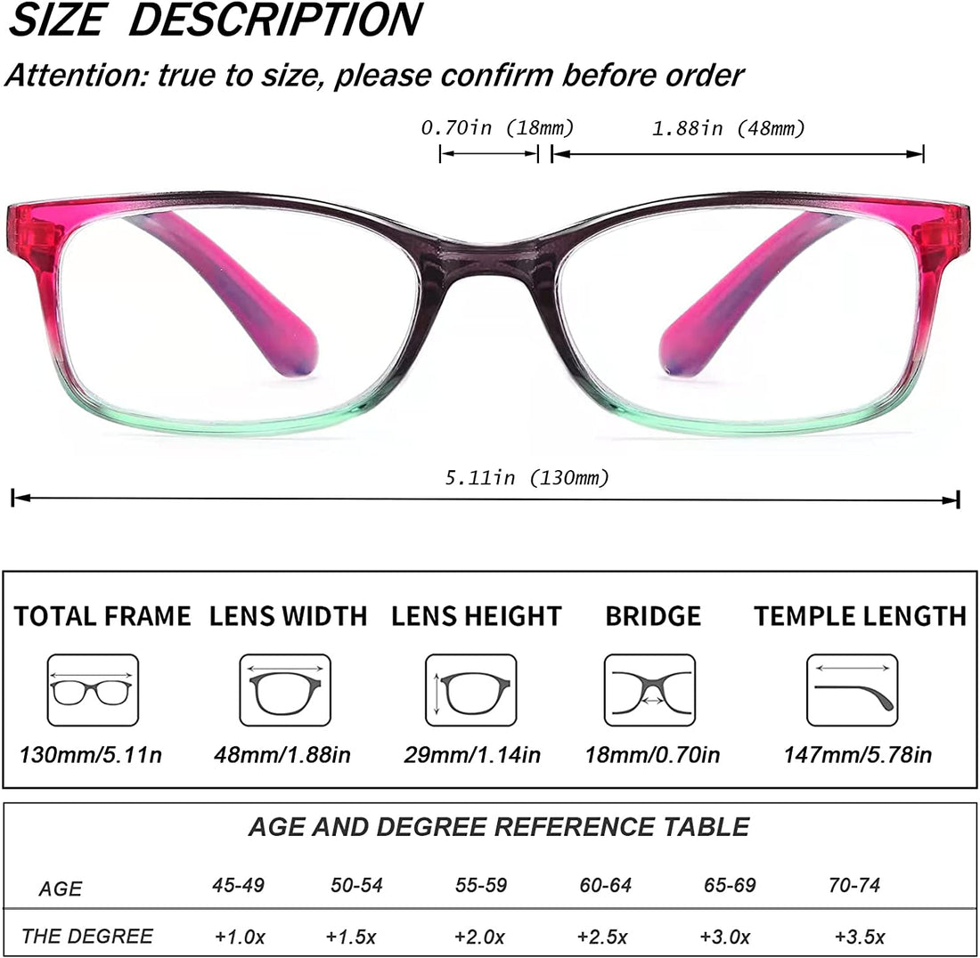 2-Pack Fashion Blue-Light Readers for Women - product photo 2